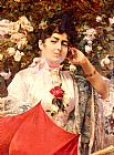 Famous Red Paintings - The Red Parasol